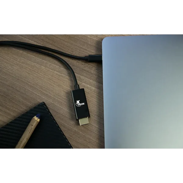 Cable Xtech USB-C Macho to USB-C Macho 5 Gbps 1.8m - Imagen 2