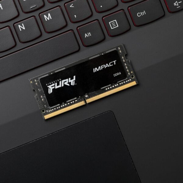 Memoria Ram para Notebook DDR4 8GB 3200MHz Kingston FURY Impact, CL20, SO-DIMM, Non-ECC, 1.2V - Imagen 3